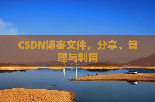 CSDN博客文件，分享、管理与利用